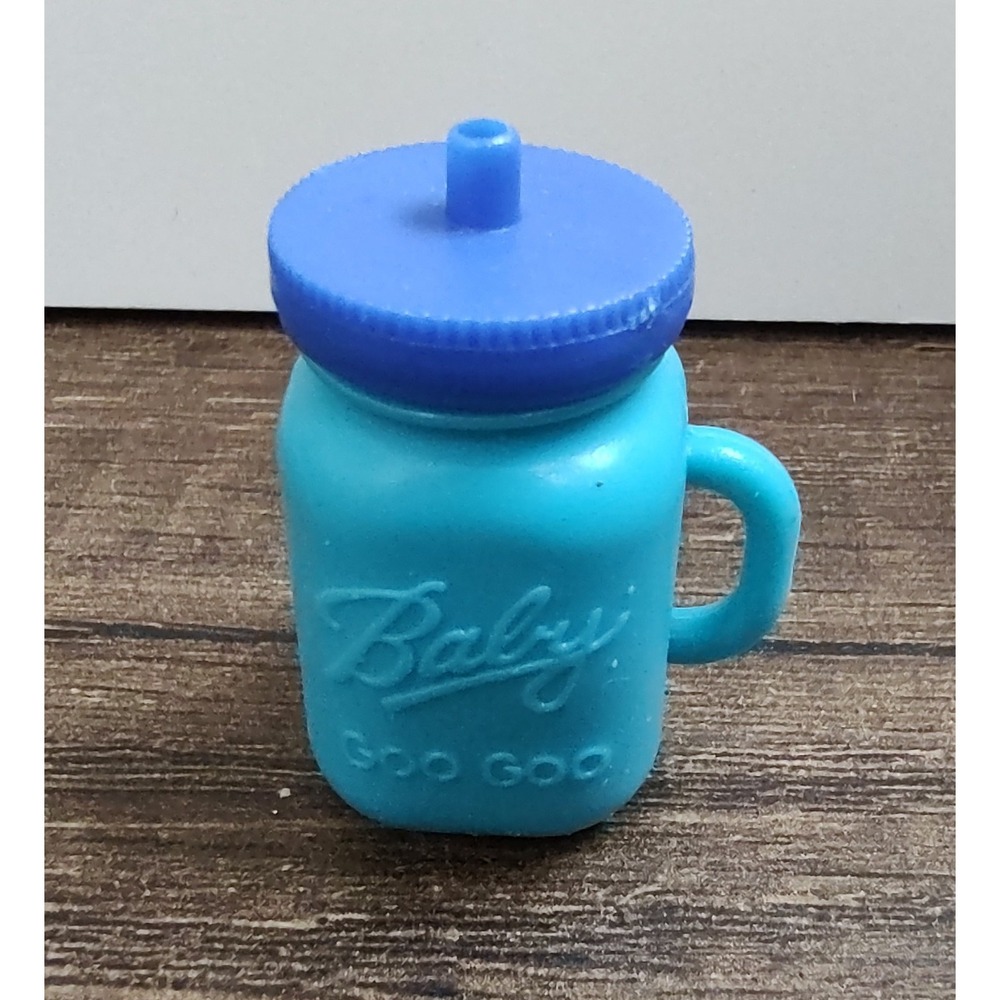 LOL Surprise Baby Goo Goo Bottle Sippy Cup Aqua Teal Royal Blue Replacement Z9